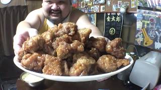 【飯テロ】わったん特製チキン南蛮【mukbang/chicken nanban】