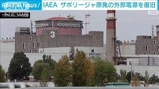 ザポリージャ原発　IAEAが外部電源の復旧を発表(2022年11月6日)