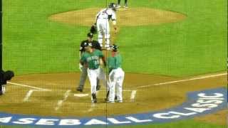 Adrian Gonzalez homers for Mexico in World Baseball Classic 2013 vs. USA