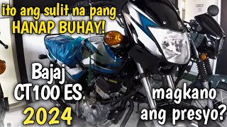 Ang pinaka Bagong Kawasaki BAJAJ CT100 ES, PRICE UPDATE!