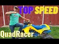 Suzuki Quadracer TOP SPEED Test!