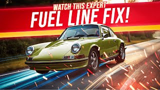 Bad Fuel Line? Watch How We Save This Classic Porsche 911E!