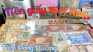 Tiền giấy Việt Nam - Tiền xưa - tiền cổ Việt Nam | Tony tèo vlog