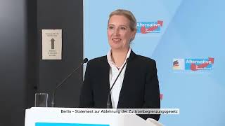 Schlagzeile: 🚨 Alice Weidel: Schwarz-Grüne Regierung mit Merz wäre ein TOTALAUSFALL für Deutschland!