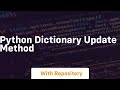 python dictionary update method