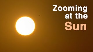 Zooming at the Sun | Red Hot