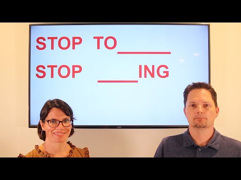 Is stopped a verb or noun?