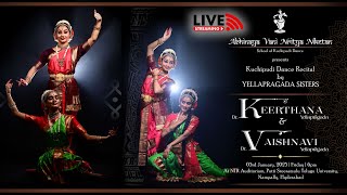 Kuchipudi Dance Recital by YELLAPRAGADA SISTERS