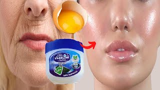 Vaseline and eggs will make you look 17 no matter your age / Natural Collagen