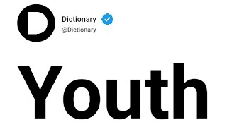 Youth Meaning In English