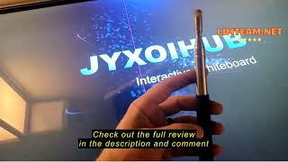 Review Smart Board Collaboration Hub, JYXOIHUB 55 Inch 4K UHD Digital Electronic Whiteboard Built in