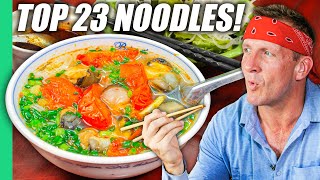 Must Try Before You Die!! Vietnamese Noodles from North to South!!