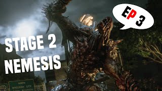 Resident Evil 3 Lets Play Part 3! Stage 2 Nemesis! RE3 Run Through Ep 3