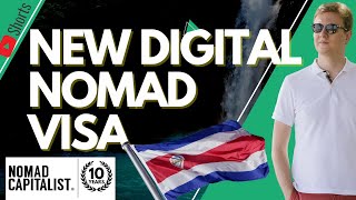 Costa Rica's New Digital Nomad Visa #shorts