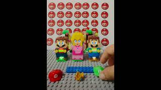 Princess Peach and Lego Mario swapped their power suit 6.79 #asmr  #funny  #shorts  #mario  #fyp