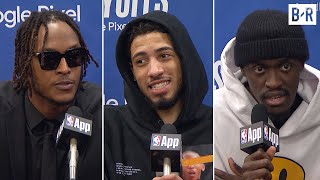 Tyrese Haliburton, Pascal Siakam, and Myles Turner Talk Pacers Win vs. Knicks in Game 7