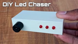 How To Make Led Chaser At Home | 3 Channel Led Chaser | By - CreativeShivaji