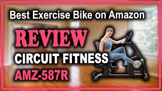 Circuit Fitness Magnetic Recumbent Exercise Bike AMZ-587R Review - Best Exercise Bike on Amazon