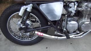 CB550 Honda Slip on Stainless muffler