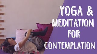Yoga, Meditation & Journaling For Contemplation | Yoga For Fibromyalgia