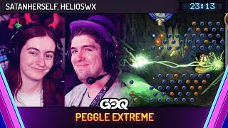 Peggle Extreme by SatanHerself and HeliosWX in 23:13 - Awesome Games Done Quick 2025