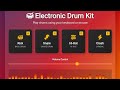Electronic Drum Kit using HTML, CSS & JavaScript | Interactive Music Web Project