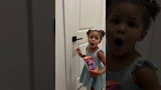 Dad catches daughter locking sister in the closet because of this #shorts