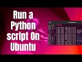 How to run a Python script On Ubuntu 22.04 LTS / Ubuntu 24.04 LTS Linux