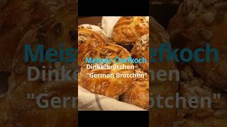 Dinkelbrötchen in 10 Minuten Aufwand / German Brötchen #brötchen #backen #superfood #buns #german