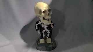 Dancing Skeleton 2001 Gemmy Halloween Big Head 16\