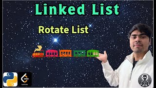 LeetCode 61 | Rotate List | Python Solution Explained | AlgoYogi