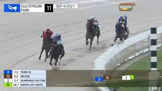 Gulfstream Park September 4, 2021 Race 11