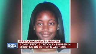 Two children shot, one killed on Detroit's west side