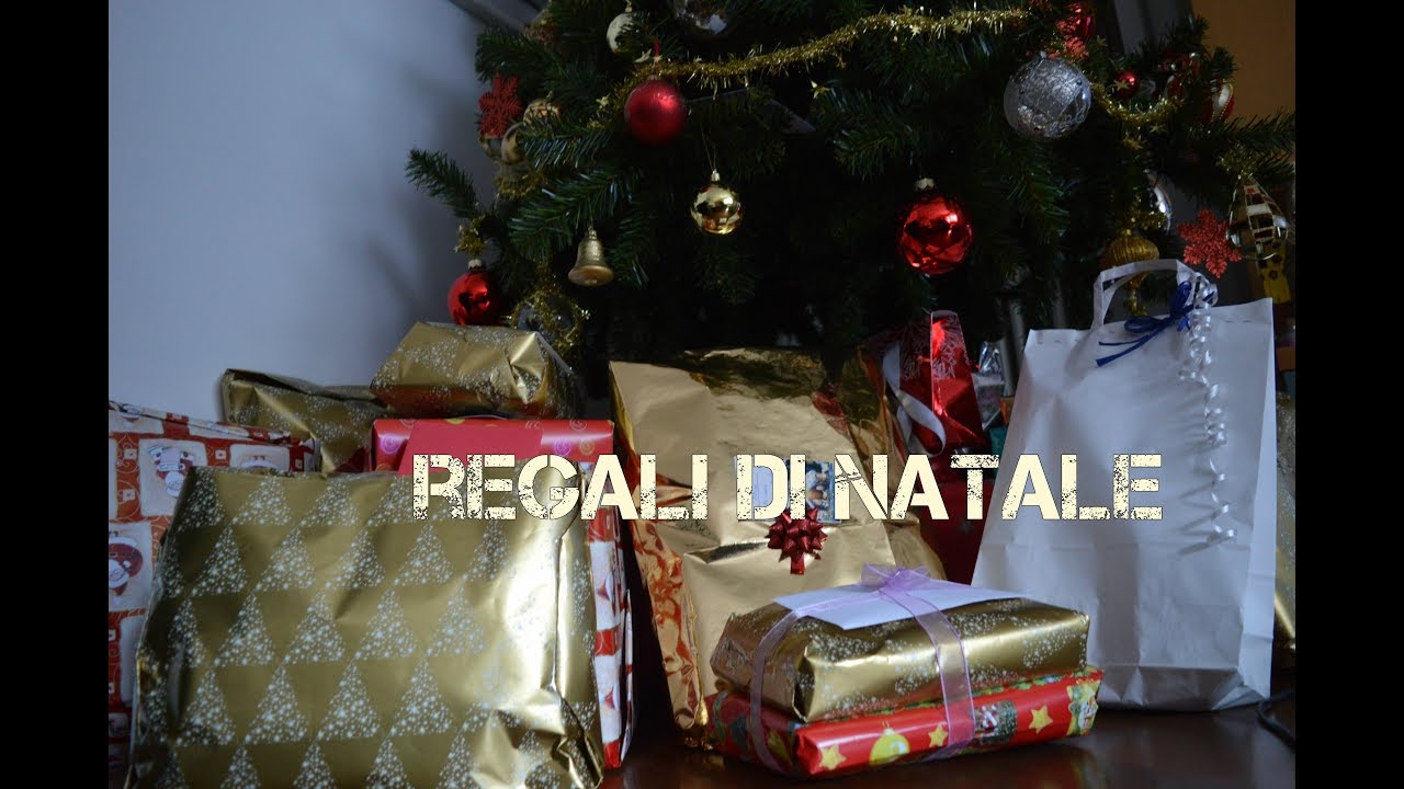 I MIEI REGALI DI NATALE 2017 - YouTube