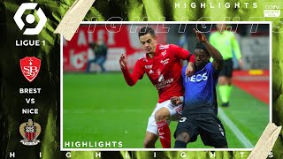 Brest 2 - 0 Nice - HIGHLIGHTS & GOALS - 1/6/2021