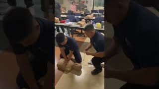 AHA CPR/BLS!#cpr #cprtraining #cprogramming #cprcertified #cprsaveslives #cprsenscience #emt