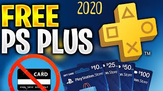 How to get FREE PLAYSTATION PLUS! No Payment Method! UNLIMITED FREE PS PLUS Method 2020! *Working*