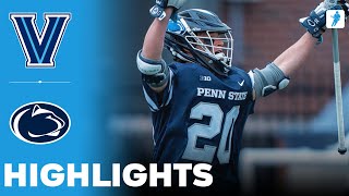 Villanova vs Penn State | NCAA College Lacrosse | Highlights - February 09, 2025