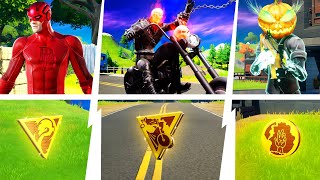 *NEW BOSSES* in Fortnite SEASON 4 UPDATE - Mythic Weapons & Vault Locations Guide! (Daredevil Boss)