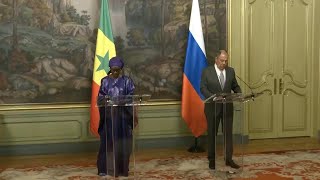 Senegal's foreign minister urges 'peaceful' resolution to Russia-Ukraine crisis