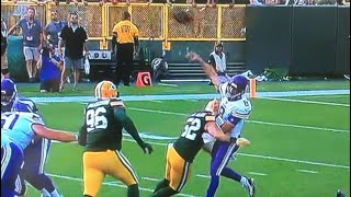 Roughing The Passer Call That Cost Green Bay The Game