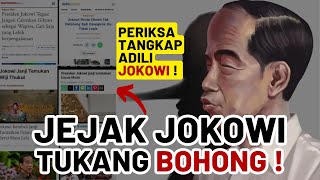 PERIKSA, TANGKAP, ADILI JOKOWI !!! JEJAK JOKOWI TUKANG BOHONG !! YUK BISA YUK KPK !