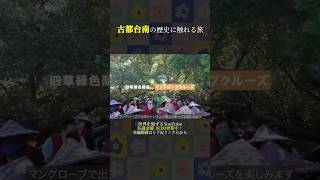 次の台湾旅行は「台南」で決まり！台湾の京都と呼ばれ、台北とは異なる文化や街並み、そして大自然を体験できるゆったりとしたおすすめ観光地です。#台湾観光 #台南 #ベルトラ #タビロー #shorts