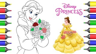 Disney Princess Belle coloring page