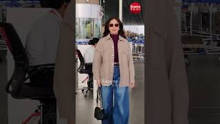 Bhumi Pednekar serving major airport style goals, looking effortlessly chic as always! ✈️✨