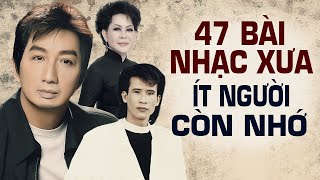 47 Bài Nhạc Xưa Ít Người Còn Nhớ - LK Nhạc Vàng Hải Ngoại Trường Vũ, Tuấn Vũ Để Đời