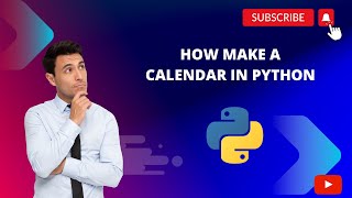 How to Create 2024 Calendar Using Python | Python Tutorials