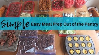 SIMPLE & EASY MEAL PREPPING OUT OF THE PANTRY ● GASTRIC SLEEVE & VSG MEAL PREPPING