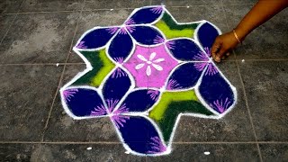 மார்கழி 10ம் நாள் கோலம் /Margazhi kolam/New year kolam 2022/Pongal kolam2022/Geetha Rangoli/Rangoli