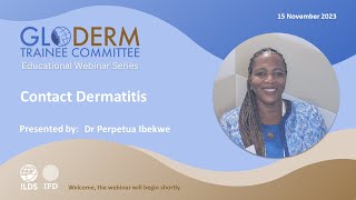 GTC Webinar Series 2023-2024 | Contact Dermatitis